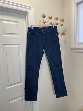 AG Adriano Goldschmied The Everett Slim Straight Pants - Navy - 32x32